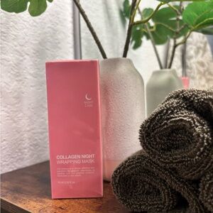 Collagen Night Wrapping Mask - Pink |